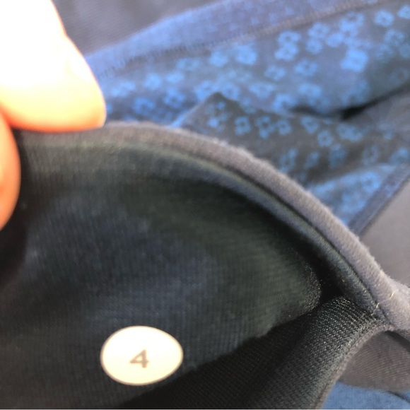 Lululemon Wunder Under Twist Inkwell Sashiko Patchwork Leggings Size 4 Women’s - Picture 14 of 16